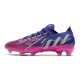 adidas Predator Edge.1 L FG Violet Equipe Argent Métallique Rose Choc