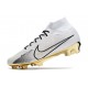 Nike Air Zoom Mercurial Superfly Elite IX FG Blanc Or Noir