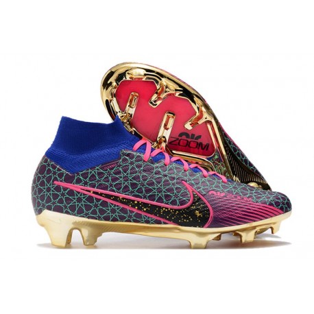 Nike Air Zoom Mercurial Superfly Elite IX FG Rose Bleu Violet
