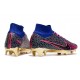 Nike Air Zoom Mercurial Superfly Elite IX FG Rose Bleu Violet