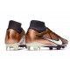 Nike Air Zoom Mercurial Superfly Elite IX FG Mbappe Cuivre Métallique