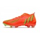 Nouvelles adidas Predator Edge.1 FG Rouge Solaire Vert Solaire Equipe Noir