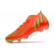 Nouvelles adidas Predator Edge.1 FG Rouge Solaire Vert Solaire Equipe Noir