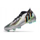 Nouvelles adidas Predator Edge.1 FG Argent Métallique Noir Jaune Solaire