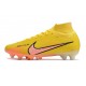 Nike Zoom Mercurial Superfly 9 Elite AG &nbsp;Lucent - Jaune Crépuscule Barely Grape