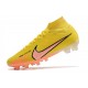 Nike Zoom Mercurial Superfly 9 Elite AG &nbsp;Lucent - Jaune Crépuscule Barely Grape
