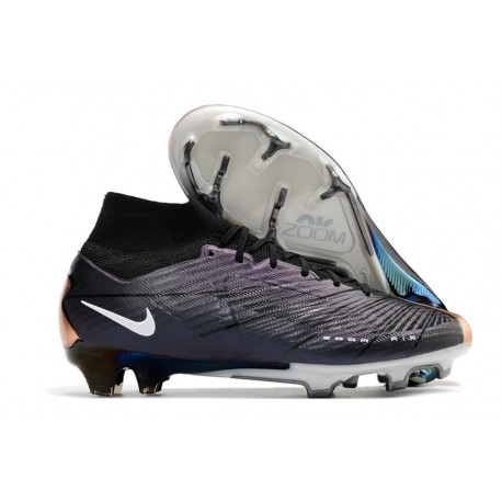 Nike Zoom Mercurial Superfly Elite 9 FG Noir Or Blanc