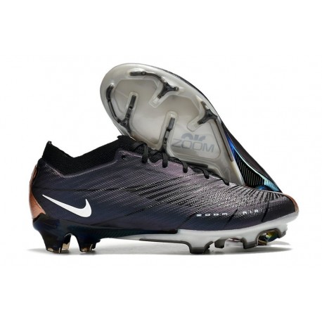 Nike Zoom Mercurial Vapor XV Elite FG Noir Blanc Or