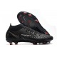 Chaussures Nike Phantom GT2 Elite DF FG Noir Gris Fumé Summit Blanc