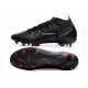 Chaussures Nike Phantom GT2 Elite DF FG Noir Gris Fumé Summit Blanc