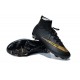 Meilleur Nike 2015 Crampon Football Mercurial Superfly FG ACC Noir Or