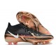 Chaussures Nike Phantom GT2 Elite DF FG Cuivre Métallique Blanc Noir