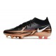 Chaussures Nike Phantom GT2 Elite DF FG Cuivre Métallique Blanc Noir
