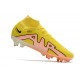 Nike Zoom Mercurial Superfly 9 Elite SG Traction &nbsp;Lucent - Jaune Crépuscule Barely Grape