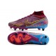 Nike Zoom Mercurial Superfly 9 Elite SG Traction KM Foncé Betterave Mtlc Vivid Or