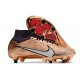 Nike Zoom Mercurial Superfly 9 Elite SG Traction Mbappe Cuivre Métallique