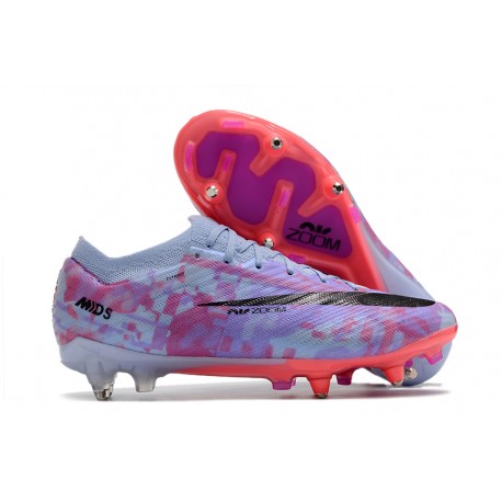 Nike Zoom Mercurial Vapor 15 Elite SG Dream Speed 6 - Cobalt Bonheur Noi Fuchsia Rêve