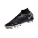 Nike Zoom Mercurial Superfly 9 Elite SG Traction Cuivre Métallique Noir