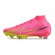 Nike Zoom Mercurial Superfly 9 Elite SG Traction Rose Volt Gridiron