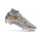 Nike Zoom Mercurial Superfly Elite 9 XXV FG Argent Métallique