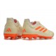 Crampons adidas Copa Pure.1 FG Blanc Cassé Orange Solaire Equipe