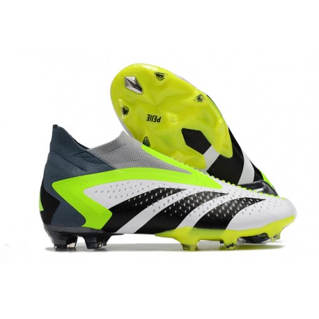 adidas Predator Accuracy+ FG Chaussure Blanc Vert Noir