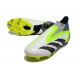 adidas Predator Accuracy+ FG Chaussure Blanc Vert Noir