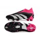 adidas Predator Accuracy+ FG Chaussure Noir Blanc Rose Equipe Choc
