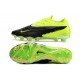Chaussure Nike Phantom GX Elite FG Noir Volt Blanc Bleu Lumière