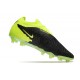 Chaussure Nike Phantom GX Elite FG Noir Volt Blanc Bleu Lumière