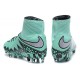 Chaussures 2015 Nouvelle Nike Hypervenom Phantom II FG ACC Vert Argent Noir