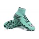 Chaussures 2015 Nouvelle Nike Hypervenom Phantom II FG ACC Vert Argent Noir