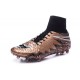 Chaussures 2015 Nouvelle Nike Hypervenom Phantom II FG ACC Or Noir Blanc