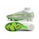 Nike Air Zoom Mercurial Superfly Elite IX FG Blanc Vert