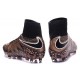 Chaussures 2015 Nouvelle Nike Hypervenom Phantom II FG ACC Or Noir Blanc