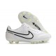 Nike Tiempo Legend 9 Elite Terrain sec Blanc Noir