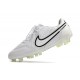 Nike Tiempo Legend 9 Elite Terrain sec Blanc Noir