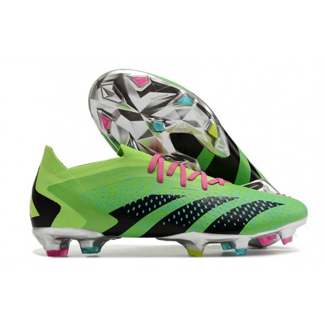 adidas Predator Accuracy.1 Low FG Neuf Vert Noir