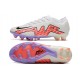 Chaussure Nike Zoom Mercurial Vapor XV Elite AG Blanc Noir Rouge