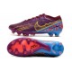Chaussure Nike Zoom Mercurial Vapor XV Elite AG KM Foncé Betterave Mtlc Vivid Or