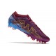 Chaussure Nike Zoom Mercurial Vapor XV Elite AG KM Foncé Betterave Mtlc Vivid Or