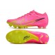 Chaussure Nike Zoom Mercurial Vapor XV Elite AG Rose Jaune