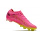 Chaussure Nike Zoom Mercurial Vapor XV Elite AG Rose Jaune