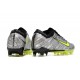 Chaussure Nike Zoom Mercurial Vapor XV Elite AG Gris Jaune