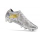 Chaussure Nike Zoom Mercurial Vapor XV Elite AG Argent Or