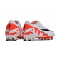 Chaussure Nike Zoom Mercurial Vapor XV Elite AG Blanc Cramoisi Vif Noir