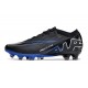 Chaussure Nike Zoom Mercurial Vapor XV Elite AG Noir Chrome Hyper Royal