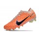 Chaussure Nike Zoom Mercurial Vapor XV Elite AG NU AG Givré Noir Orange Total
