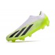 Chaussure adidas X CRAZYFAST.1 LL FG Crazyrush - Blanc Noir Lucid Lemon