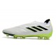 Crampons adidas Copa Pure.1 FG Blanc Noir Citron Lucide